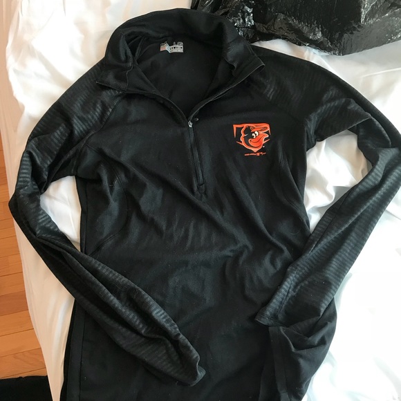 Black oriels under armour quarter zip - Picture 3 of 3